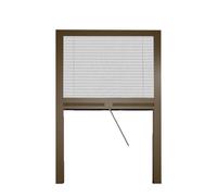 Zanzariera a plisse universale per finestra verticale 160x160 Bronzo Your Self