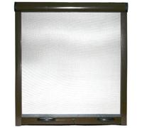 Your Self Zanzariera a rullo EASY-UP kit riducibile universale finestra verticale Marrone 100x170