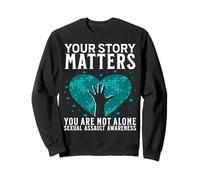 Your Story Matters Support Sexual Assault Awareness Gifts Felpa