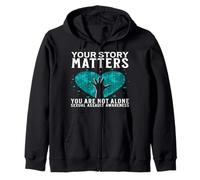Your Story Matters Support Sexual Assault Awareness Gifts Felpa con Cappuccio