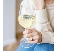 your surprise Bicchiere da Vino Personalizzato con Nome - Calice da Vino Bianco Inciso con Nome: Personalizzabile con Testo, Design e Caratteri Diversi (6 Pezzi)