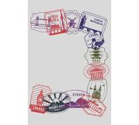 your travel journal; simple blank lined notebook; 100 pages for notes, ideas, thoughts, sketches, goals; diary, journal, writer, planner, sketch book; gift idea for friends and family