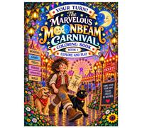 YOUR TURN! The Marvelous Moonbeam Carnival Coloring Book: Explore and Play