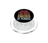 Your Two Cents Is Why They're Getting Rid Of Pennies Penny PopSockets PopGrip per MagSafe