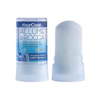 YourCare Allume di Rocca Stick 120g - Deodorante Uomo e Donna Naturale per Ascelle, Deo Fresh con Azione Purificante e Assorbi Umidità, Alternativa al Deodorante Dove