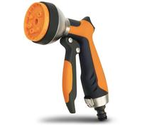 YourCasa Doccetta da giardino in alluminio - Spruzzatore da giardino con 7 modelli di spruzzatura - Spruzzatore per doccia con tubo da giardino - Doccetta da giardino - Spruzzatore d'acqua ugello per