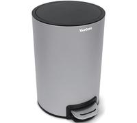 YourCasa Pattumiera bagno [5 L] - cestino spazzatura - cestino bagno - cestino bagno pattumiera piccola - cestini bagno - cestino spazzatura bagno bidoncino bagno pattumiera bagno piccola (grigio)