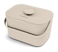 YourCasa Pattumiera biologica da cucina, 5 l, secchio per compost di tutti i giorni, lavabile in lavastoviglie, inodore con filtro e manico ergonomico, cestino per la spazzatura biologico, piccolo