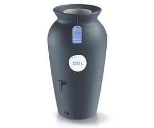 YourCasa Regentonne 120-230 Litri [DropCatcher] con filtro a cestello e rubinetto - Barile per la raccolta dell'acqua piovana resistente al gelo in plastica - Cisterna per acqua piovana - Serbatoio