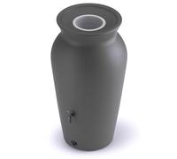 YourCasa Serbatoio dell'acqua piovana da 120 - 230 litri [DropCatcher] con filtro e rubinetto, in plastica, antigelo, serbatoio per acqua piovana, serbatoio per acqua piovana da giardino, serbatoio