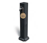 YourCasa Timberline - Colonna d'acqua da giardino, 90 cm, effetto legno, con rubinetto da 1/2", resistente ai raggi UV, prodotto in Europa
