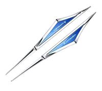 Yourdou 2 Pezzi Metallo Stemmi Adesivo Auto per Citroen Berlingo 2008-2011, Auto Logo Emblema Adesivi Emblemi Metallici per Automobile Accessori per Lo Styling dei Veicoli,Blue