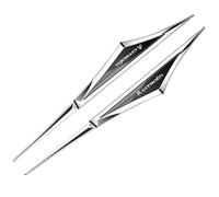 Yourdou 2 Pezzi Metallo Stemmi Adesivo Auto per Citroen C-Elysee 2012-2016, Auto Logo Emblema Adesivi Emblemi Metallici per Automobile Accessori per Lo Styling dei Veicoli,Black