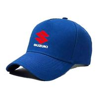 Yourdou Auto Cappello da Baseball per Suzuki Baleno 2015-2019, Baseball cap con Logo Auto Cappellino Baseball Regolabile Unisex Berretto da Golf Cappelli con Parasole,Blue