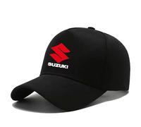Yourdou Auto Cappello da Baseball per Suzuki Ignis 2016-2019, Baseball cap con Logo Auto Cappellino Baseball Regolabile Unisex Berretto da Golf Cappelli con Parasole,Black