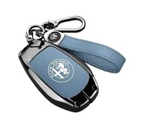 Yourdou Auto Guscio Chiave per Alfa Romeo Junior 2024 2025, Cover Chiave Custodia Chiavi Telecomando Copri Chiavi Protezione Anti-Caduta Custodia Coprichiave Accessori Auto,Blue-B