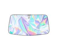 Yourdou Parasole Auto Parabrezza per VW Golf 5-Door 2008-2012, Pieghevole Copertura Parabrezza Coprisole Auto Contro i Raggi UV Mantenere Accessori Auto Interno Freschi,M