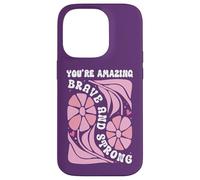 You're Amazing Strong and Brave Women You Are Strong Enough Custodia per iPhone 14 Pro