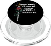 You're an Absolutely Stunning Murderous Little Creature Smut PopSockets PopGrip per MagSafe
