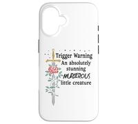 Youre an Absolutely Stunning Murderous Little Creature Smutt Custodia per iPhone 16