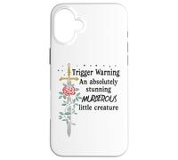 Youre an Absolutely Stunning Murderous Little Creature Smutt Custodia per iPhone 16 Plus