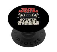 You're Annoying - Go Catch Headlights - Funny Car Design PopSockets PopGrip Adesivo