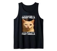 You're Either a Smart Fella Or a Fart Smella Funny Cat Meme Canotta