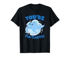 You're Fin-Tastic - Delfino Gioco di Parole e Oceano Maglietta