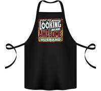 Youre Guardando At Un Bellissimo Marito Cotone Grembiule 100% Biologico