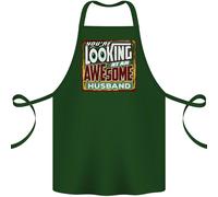 Youre Guardando At Un Bellissimo Marito Cotone Grembiule 100% Biologico