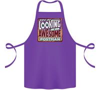 Youre Guardando At Un Bellissimo Postino Cotone Grembiule 100% Biologico