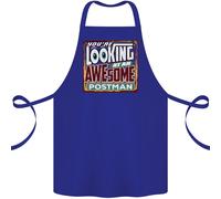 Youre Guardando At Un Bellissimo Postino Cotone Grembiule 100% Biologico