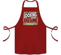 Youre Guardando At Un Bellissimo Prete Cotone Grembiule 100% Biologico