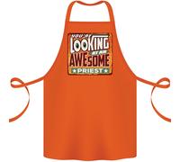 Youre Guardando At Un Bellissimo Prete Cotone Grembiule 100% Biologico