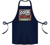 Youre Guardando At Un Bellissimo Prete Cotone Grembiule 100% Biologico