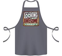 Youre Guardando At Un Bellissimo Prete Cotone Grembiule 100% Biologico