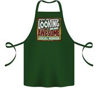 Youre Guardando At Un Bellissimo Social Lavoratore Cotone Grembiule 100% Organic