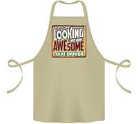 Youre Guardando At Un Bellissimo Taxi Driver Cotone Grembiule 100% Biologico