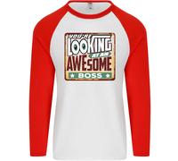 You'Re Looking A Un Stupenda Boss Uomo L/S Baseball T-Shirt