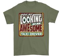 Youre Looking A Un Stupenda Taxi Driver Uomo T-Shirt 100% Cotone