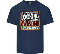 Youre Looking A Un Stupenda Terapeuta Uomo Cotone T-Shirt Maglietta