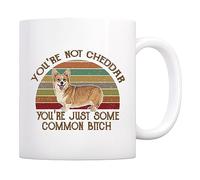 You'Re Not Cheddar You’Re Just Some Common Bitch Brooklyn Tazza Resistente Tazza Colazione Eleganti Tazze Per Cucina Cappuccino Ufficio 330Ml