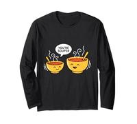 You're Souper Cute Soup Pun Kawaii Food Design Maglia a Manica