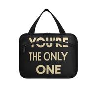 You're The 1 Hanging Make up Bag per le donne con gancio, borsa da barba lavabile di design per gli uomini per i viaggiatori bolsas de maquillaje para Mujer L