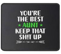 You're The Best Aunt Mouse Pad Comodo Tappetino per Mouse Piccolo Mousepad for Lavoro Laptop Pc 25X30Cm