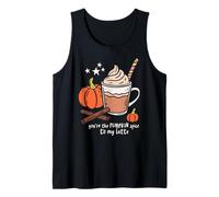 You're The Pumpkin Spice to My Latte Carino Autunno caffè Autunno Canotta