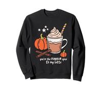 You're The Pumpkin Spice to My Latte Carino Autunno caffè Autunno Felpa