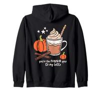 You're The Pumpkin Spice to My Latte Carino Autunno caffè Autunno Felpa con Cappuccio