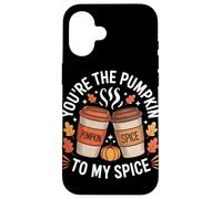 You're the Pumpkin to My Spice Autunno Autunno Zucca Spice Custodia per iPhone 16