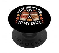 You're the Pumpkin to My Spice Autunno Autunno Zucca Spice PopSockets PopGrip Adesivo